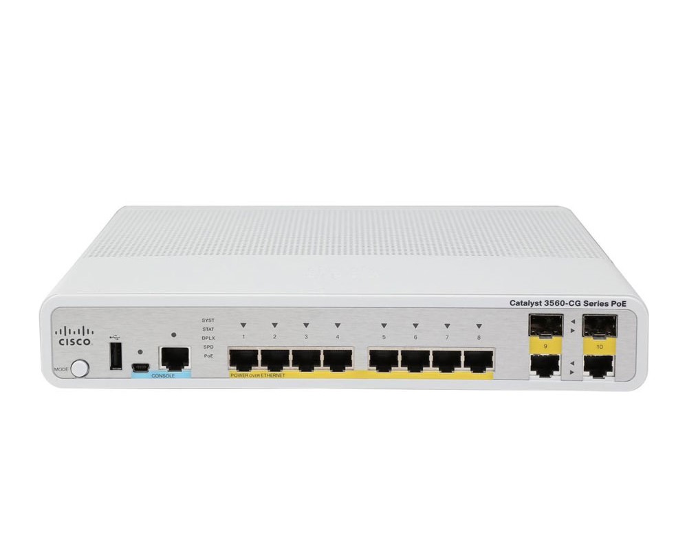 سوئیچ سیسکو WS-C3560CG-8PC-S