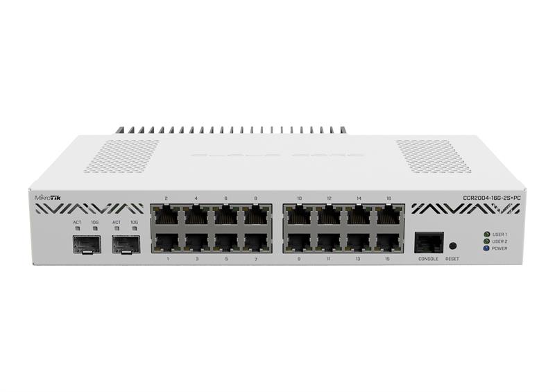 روتر میکروتیک CCR2004-16G-2S+PC