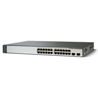 سوئیچ سیسکو WS-C3750V2-24PS-S