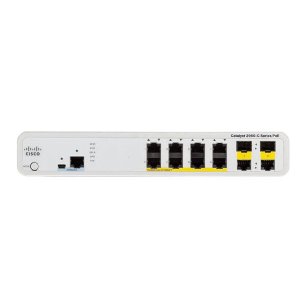 سوئیچ سیسکو WS-C2960C-8PC-L